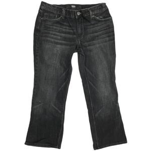 Mossimo Bootcut Jeans Womens Size 8 Gray Denim Cotton Blend Casual Retro Y2K